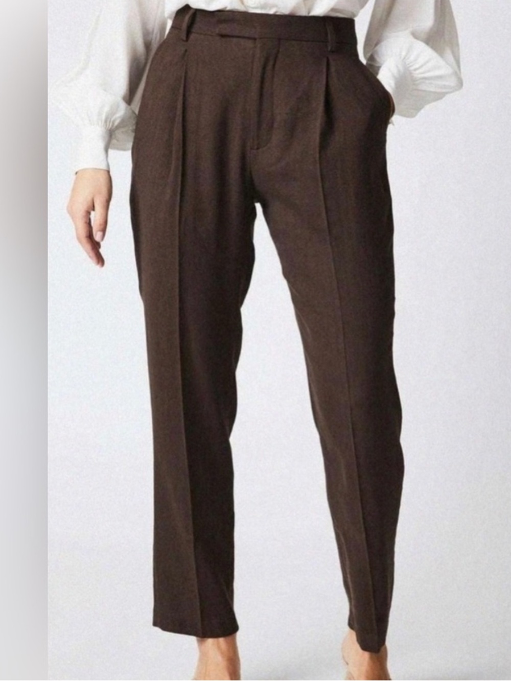 Women’s Billy Reid Tapered Trouser Chocolate size 8